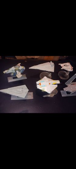 Star wars star ship bundle. Star fighter star destroyer boba fett slave1