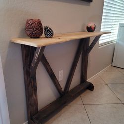 Rustic Farmhouse Entry/console Table