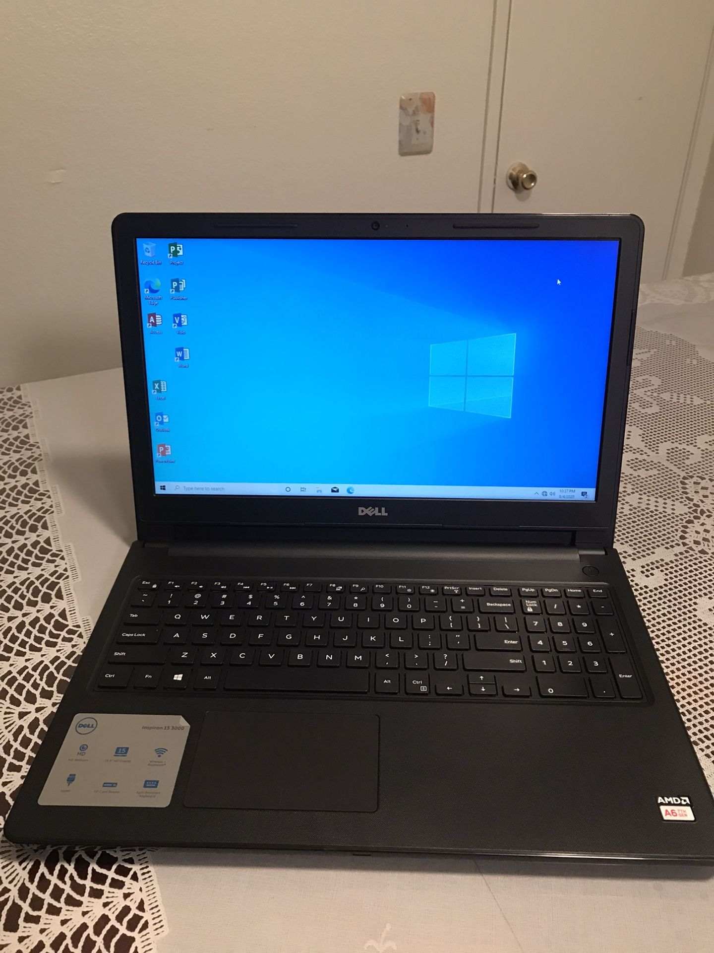 Laptop with Microsoft office 2019 full activated
