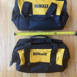 Two 14-inch Dewalt Contractor Tool Bag (New)