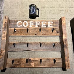 Handmade Coffee Cup Holder