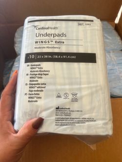 Underpads/chucks