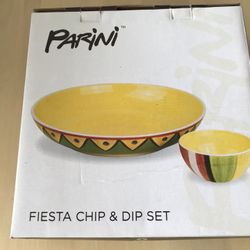 Parini Fiesta Chip and Dip Set 2 pcs.