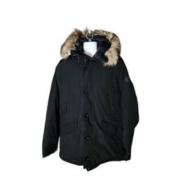 Polo Ralph Lauren $598 Artic Down Parka jacket men’s black SZ XXL With Faux Fur Hood New with Tags as pictured. 

Drawstring hood with snap-off faux-f