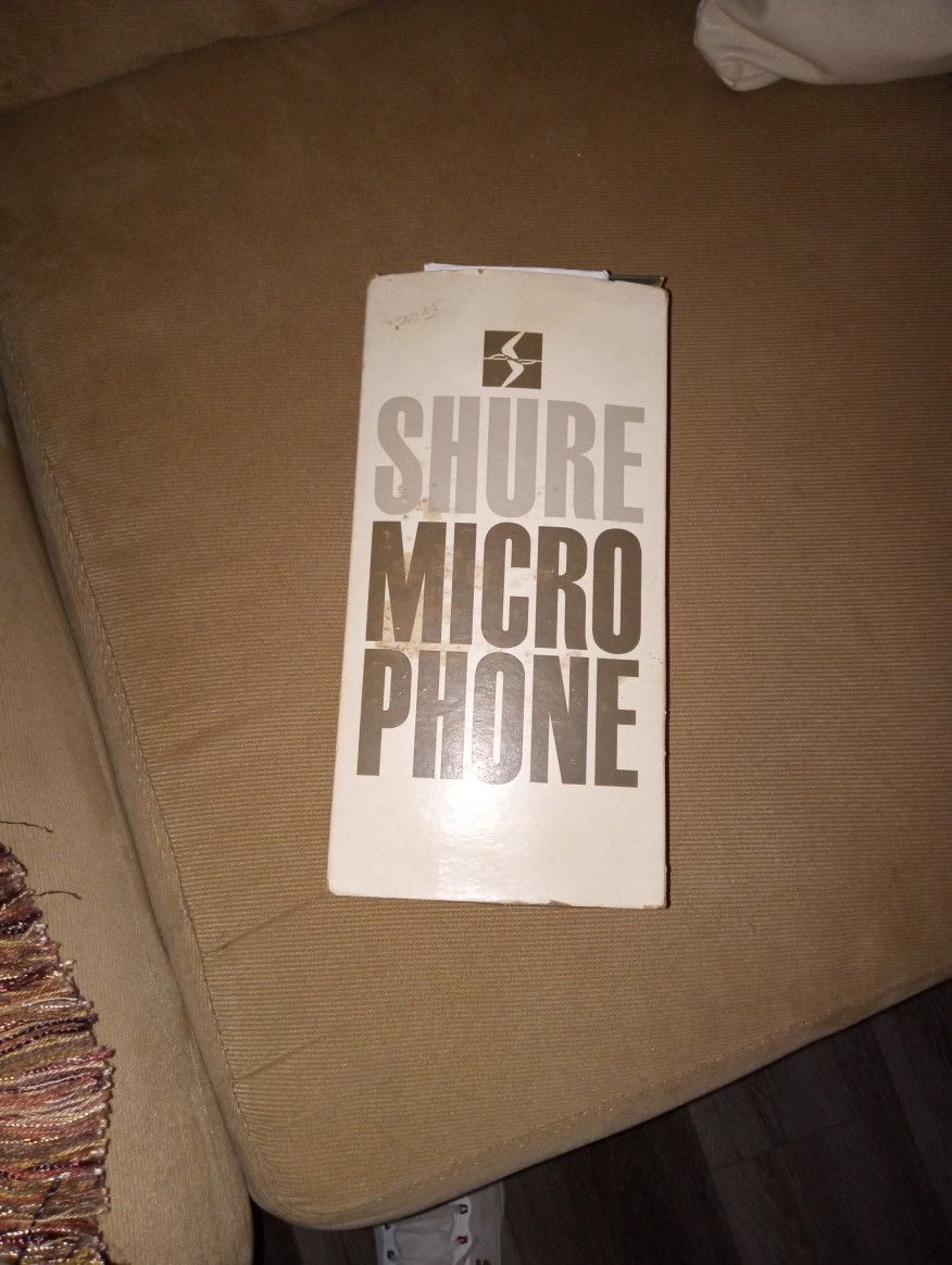 Vintage Microphone.