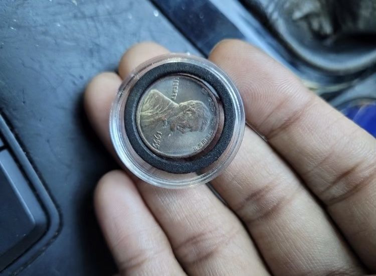1955 Doubled Die Wheat Lincoln Head Error Penny
