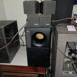 Bose Redline Speakers With Sub
