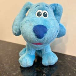 Nickelodeon 2020 Blues Clues Plush Blue Stuffed Animal Dog Soft Lovey 7" 