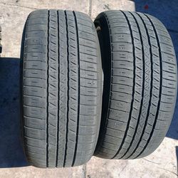 225/40/18 DUNLOP SPORT SP 5000 85% TREAD DOT 19/22 SET OF 2 MATCHING HIGH PERFORMANCE TIRES