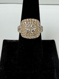 14K diamond ring size 7