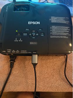 Epson EX5200 3LCD Projector — HDMI — Tested Working