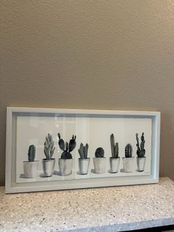 Cactus Wall Art (30 x 15)