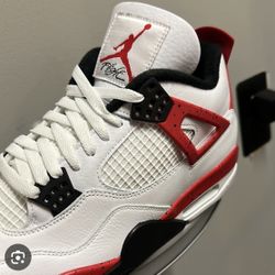 Jordan 4 Red cement