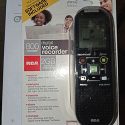 RCA digital voice recorder