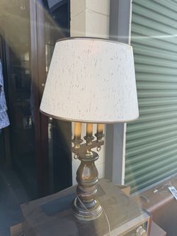 3-light Candelabra Table Lamp