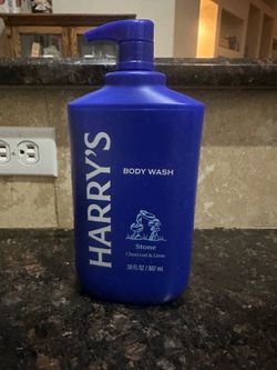 Harry’s Men’s Body wash Stone Blue bottle 30 oz pump