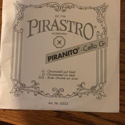 Pirastro Piranito Cello G 4/4 String New