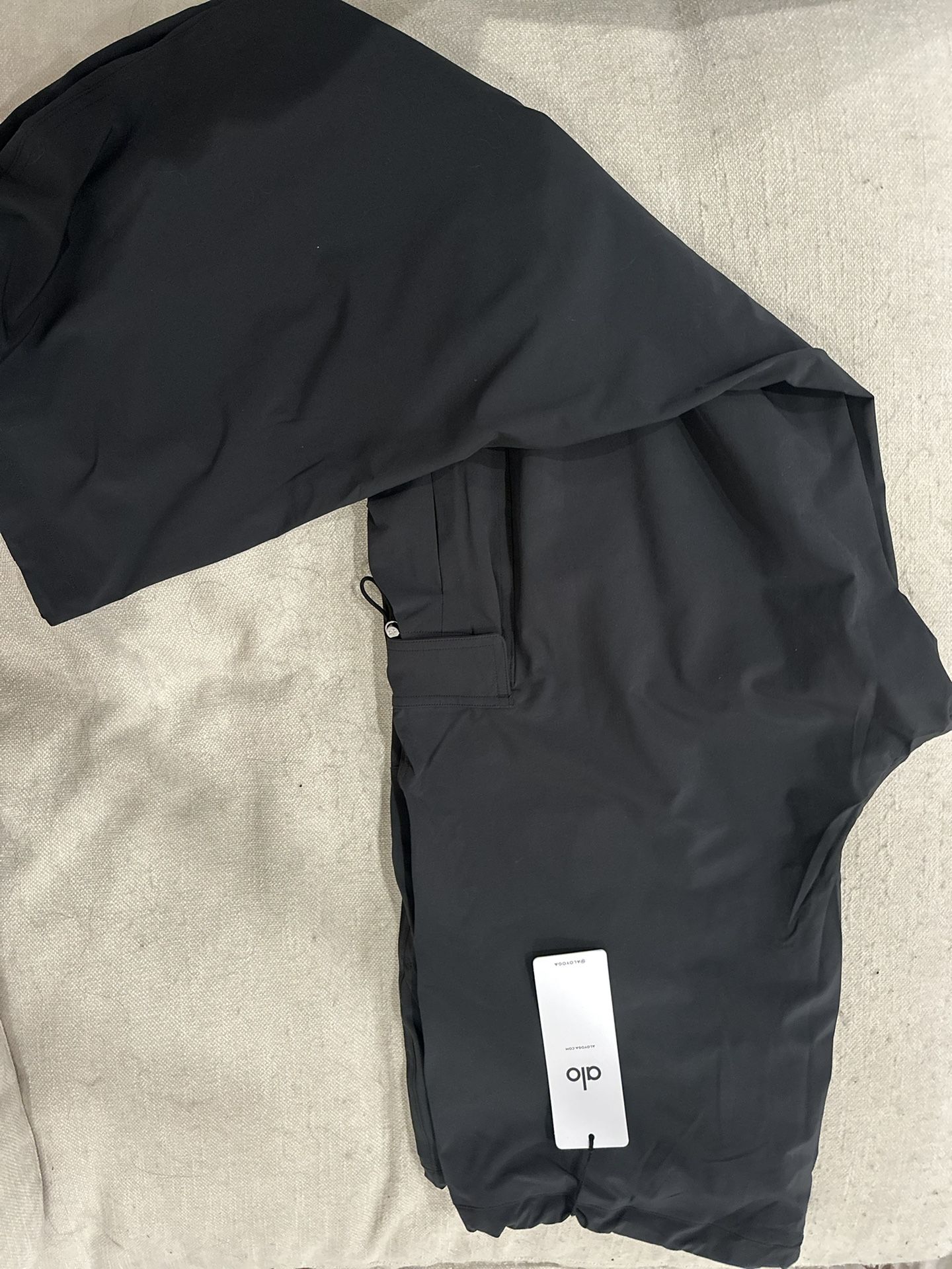 Low rise MEGASTAR CARGO PANT In Black