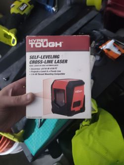 Hyper Tough Self-Leveling Cross-Line Laser