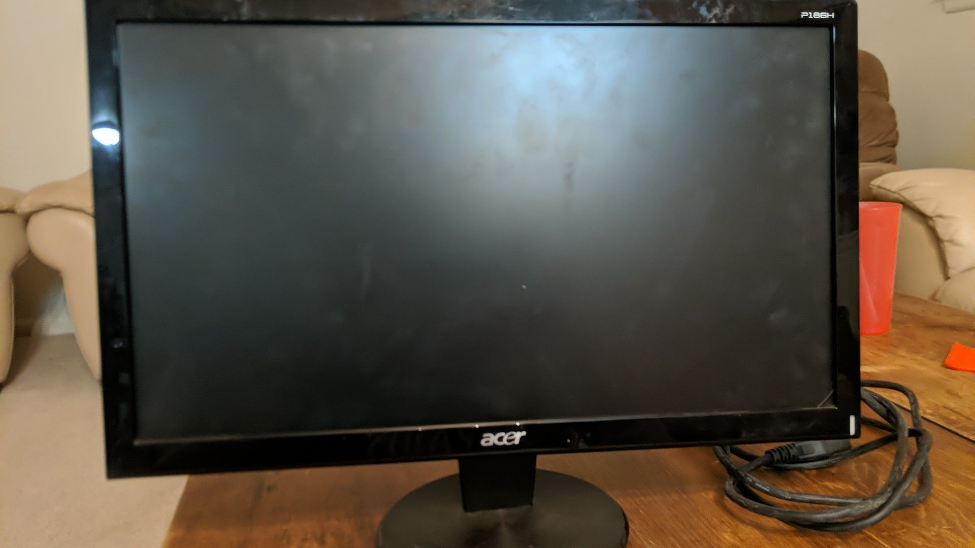 P186H Acer monitor