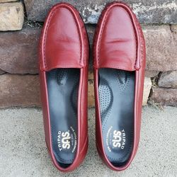 Made In Usa SAS Tripad Comfort Foot Bed Women Shoes Lady Shoes Ladies Shoes Sas Shoes Red SAS Shoes Size 9