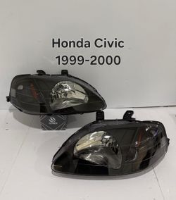Honda Civic 1999-2000 Headlights