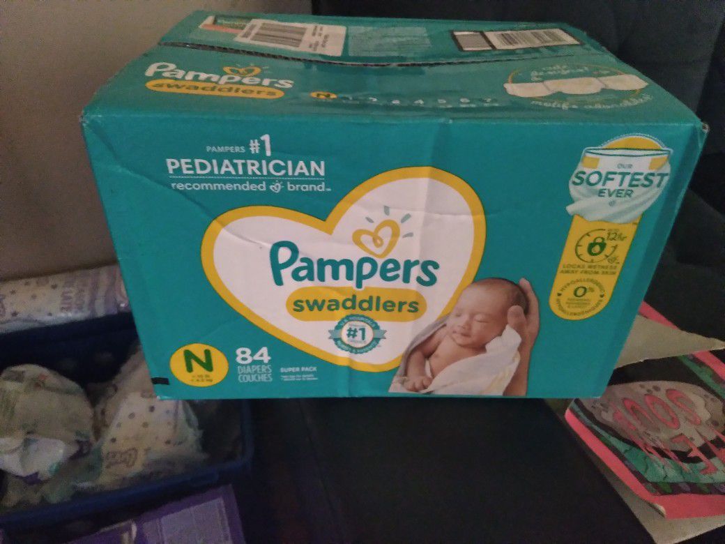 Diapers-unopened-size Newborn