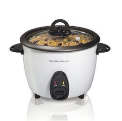 NEW Hamilton Beach 16 Cup Rice Cooker & Steamer