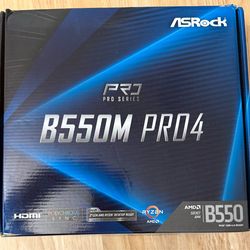 ASRock B550M PRO 4 AMD AM4 MicroATX Motherboard