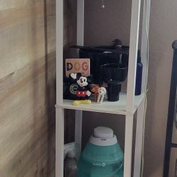Floor Lamp With 3 Shelfs