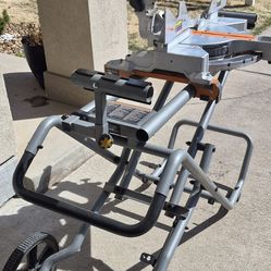 Miter saw and standing