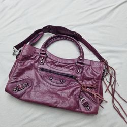 Vintage Balenciaga Leather Bag 