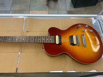 Canvas electric guitar