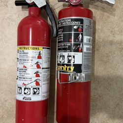 2 Pcs Fire Extinguisher For Home, Garage, Kitchen, Car | For Electric, Textile and Grease Fires |Easy Clean 