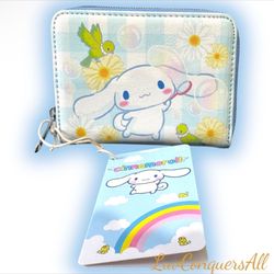 Loungefly Sanrio Cinnamoroll and Birds Floral Mini Wallet