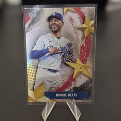 Mookie Betts Topps Trading Card