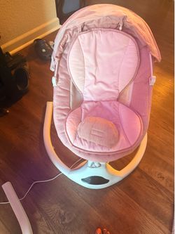 2 Pink swings