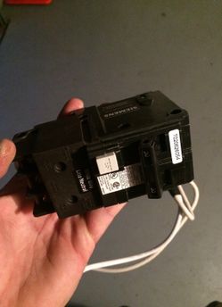 Siemens 50 amp double breaker GFI
