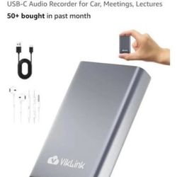 Digital Voice Recorder With 64 Gig Of Space