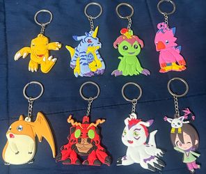 Digimon Keychains
