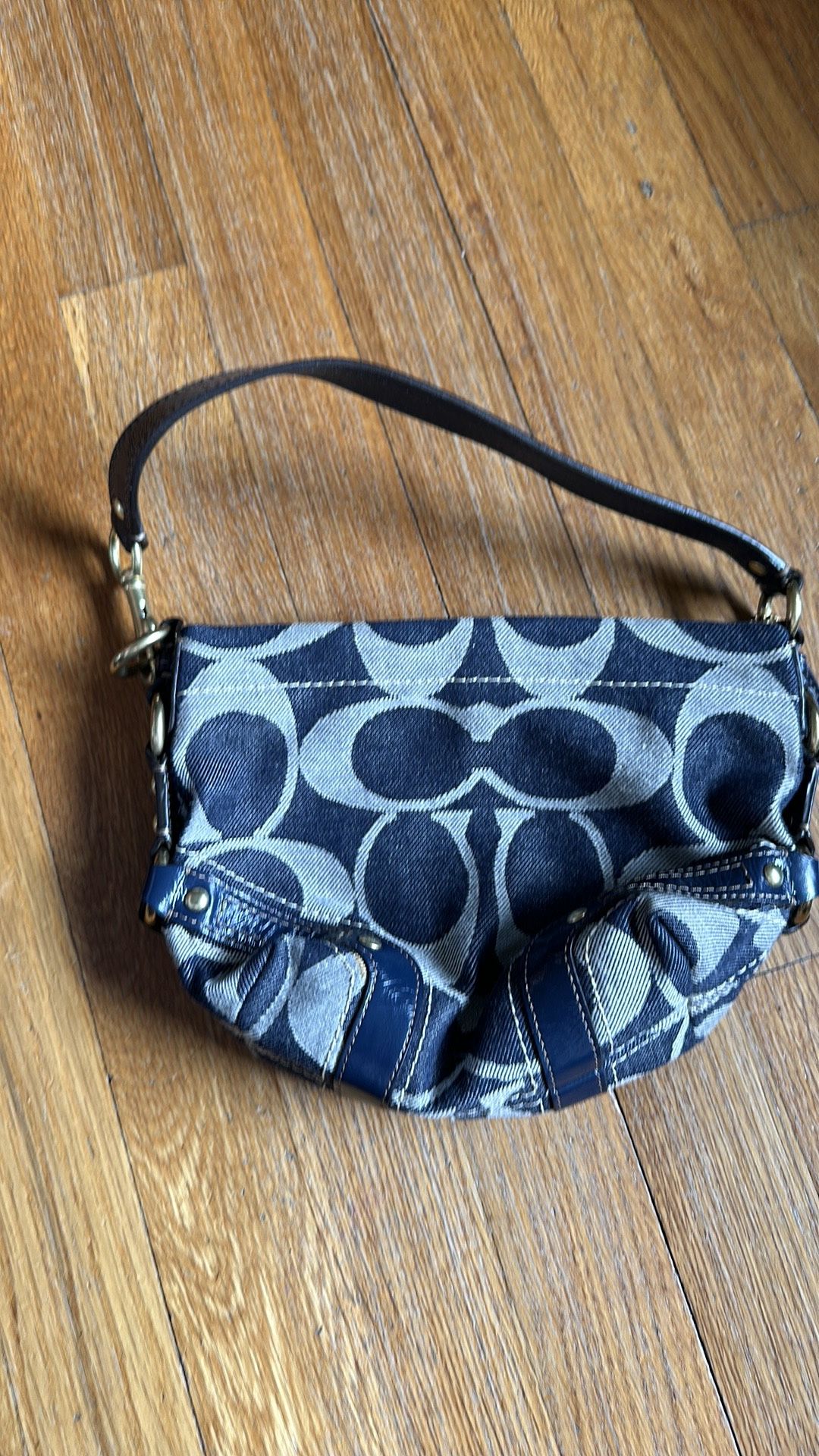 Denim Coach Bag