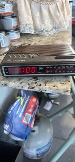 Radio reloj vintage