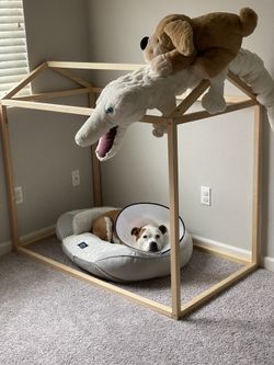 Toddler House Floor Bed