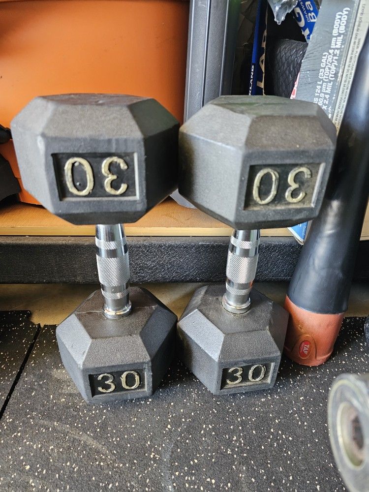 30lbs Hex Dumbbell