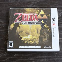 The Legend Of Zelda A Link Between Worlds Nintendo 3DS