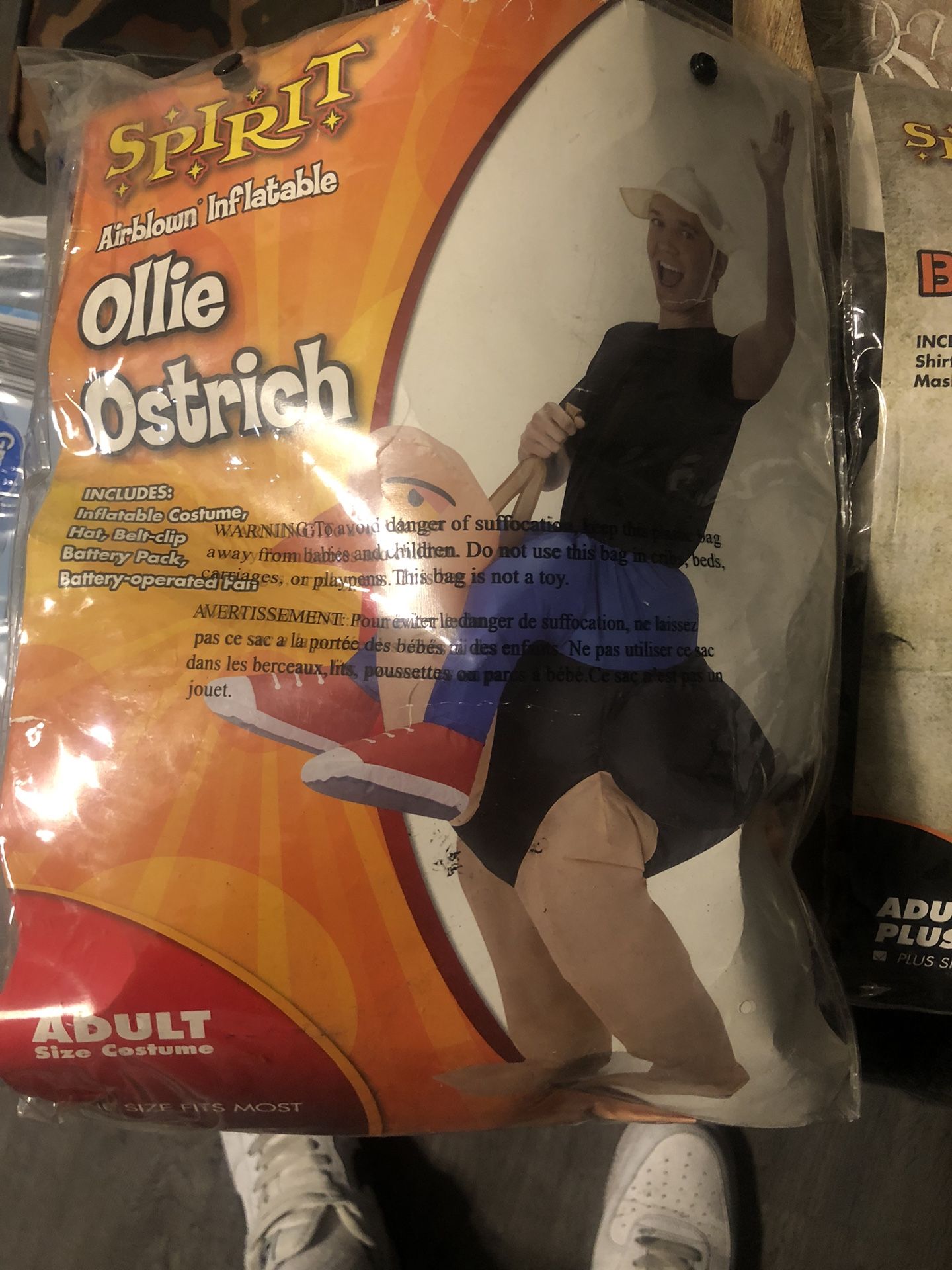 Ollie Ostrich Costume