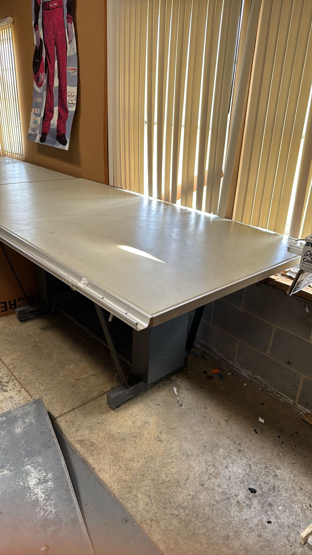 Drafting Tables and Wood Cabinets