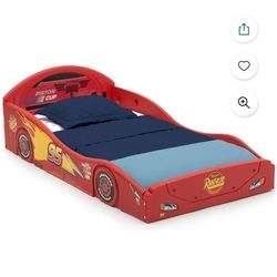 Toddler Disney Cars Bed With Matress