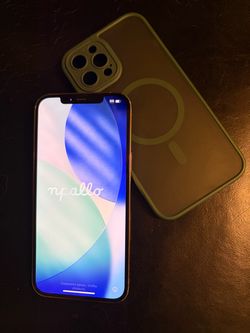 iPhone 12 Pro Max 256g Unlocked for any carrier