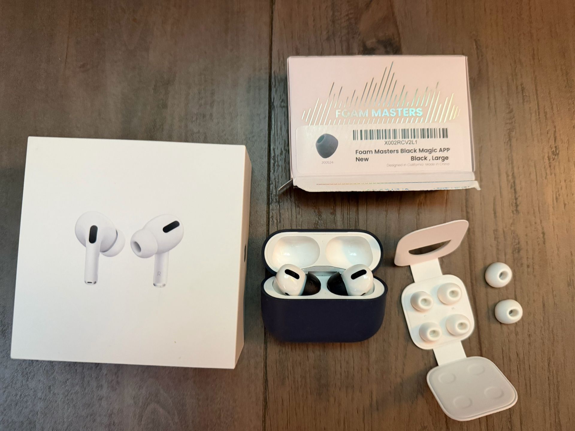 Genuine AirPods Pro 1st Gen With Extra Tips